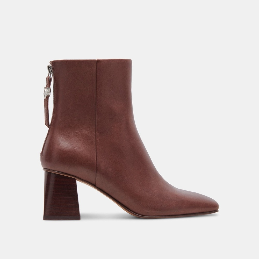 Dolce Vita Booties CHOCOLATE LEATHER